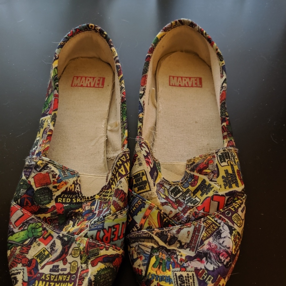 Marvel Slip Ons